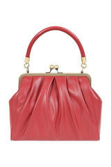 Burgundy SCARLETT FRAME BAG