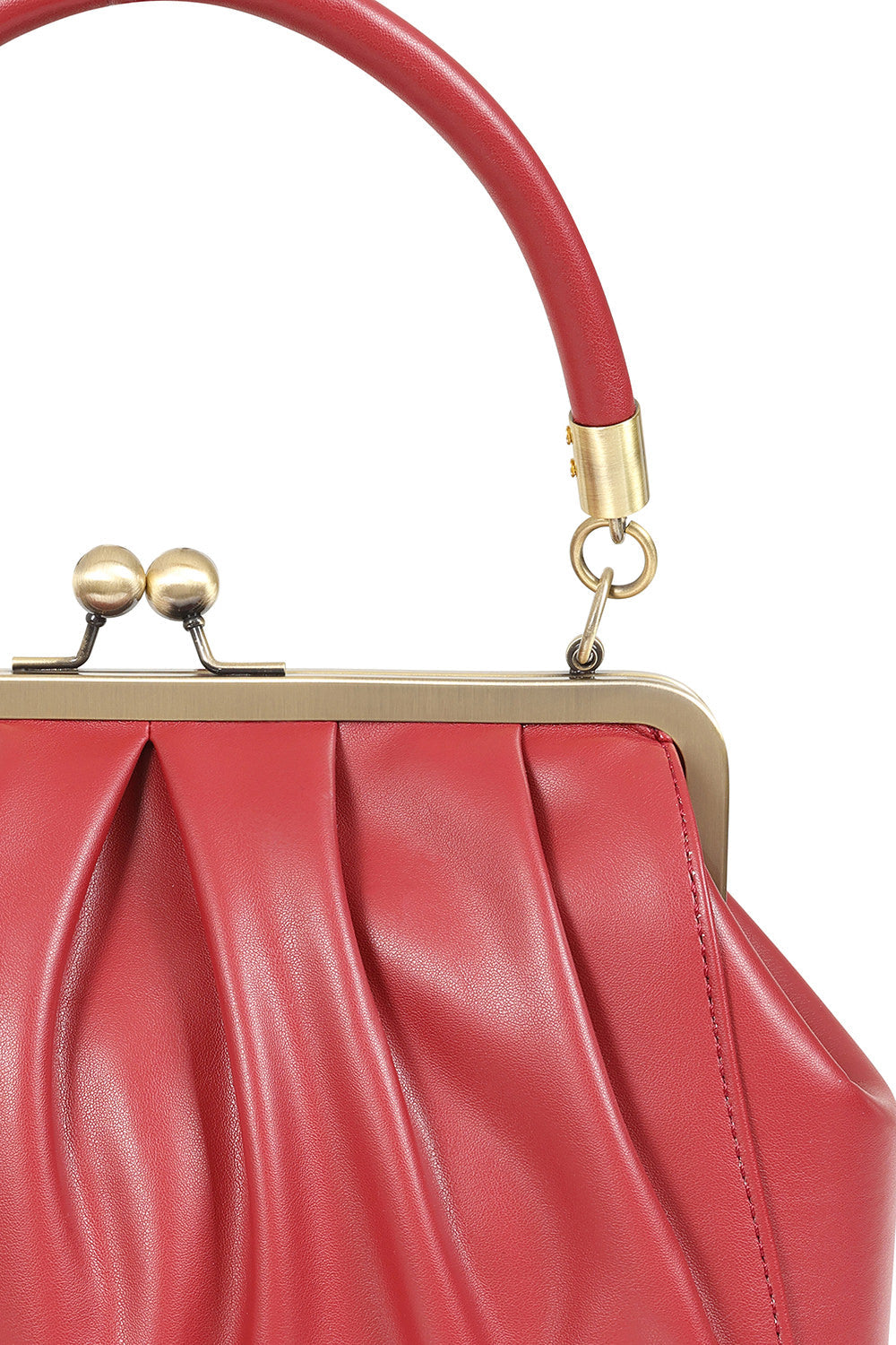 Burgundy SCARLETT FRAME BAG
