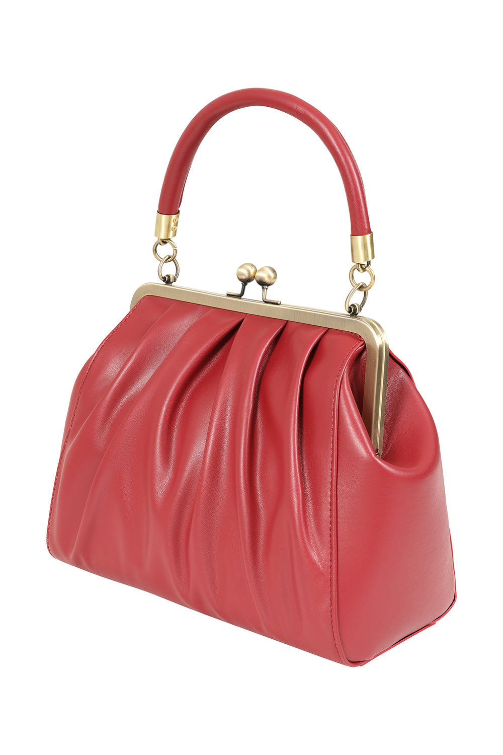 Burgundy SCARLETT FRAME BAG