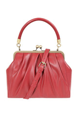 Burgundy SCARLETT FRAME BAG