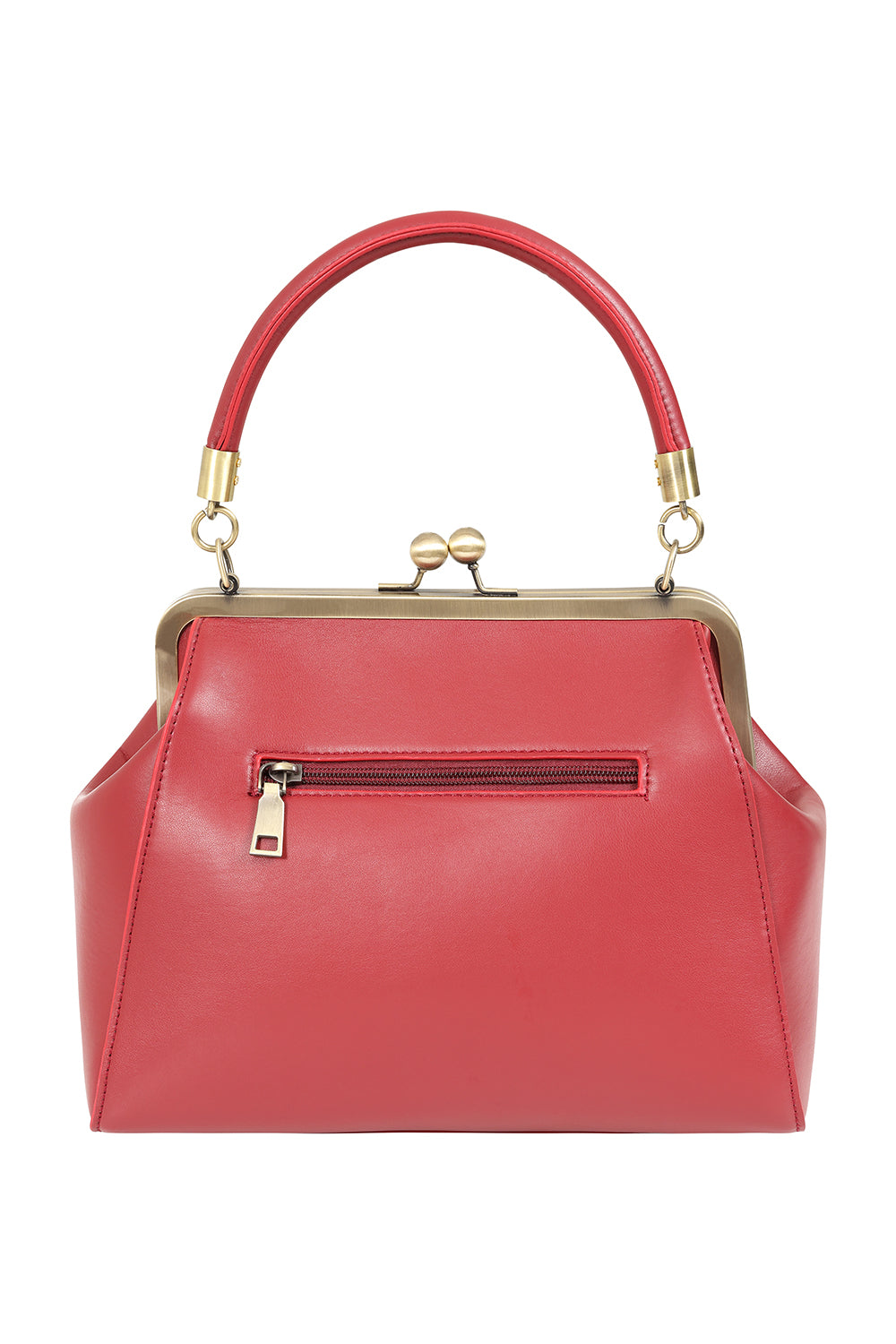 Burgundy SCARLETT FRAME BAG