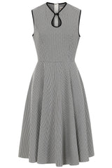 BANNED Retro Edith Vintage Houndstooth Dress with Pockets