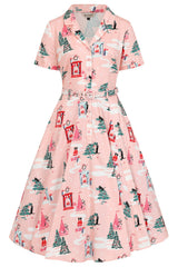 BANNED Retro Bella Puurfect Christmas Swing Dress with Pockets