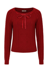 Banned Mona Cable Knit Jumper - 40s Style Vintage Sweater