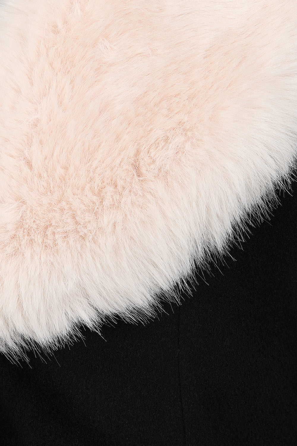Banned Martha Fur Trim Swing Coat - 50s Style Faux Fur Collar Coat