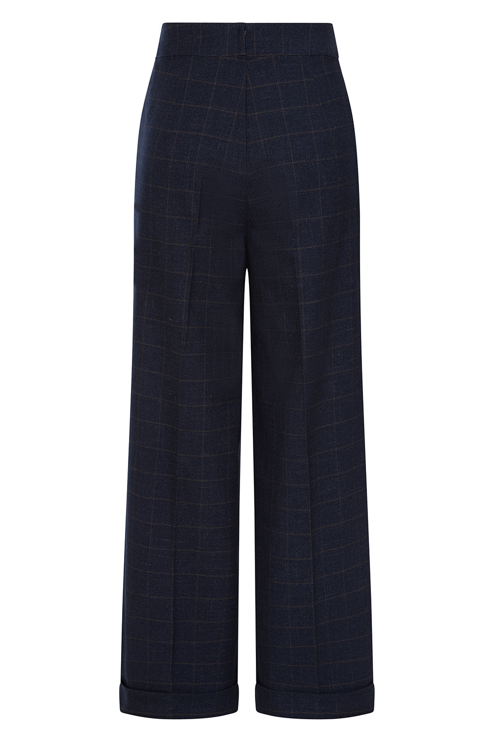 Banned Retro 1950's Style Bonnie Check Green Trouser