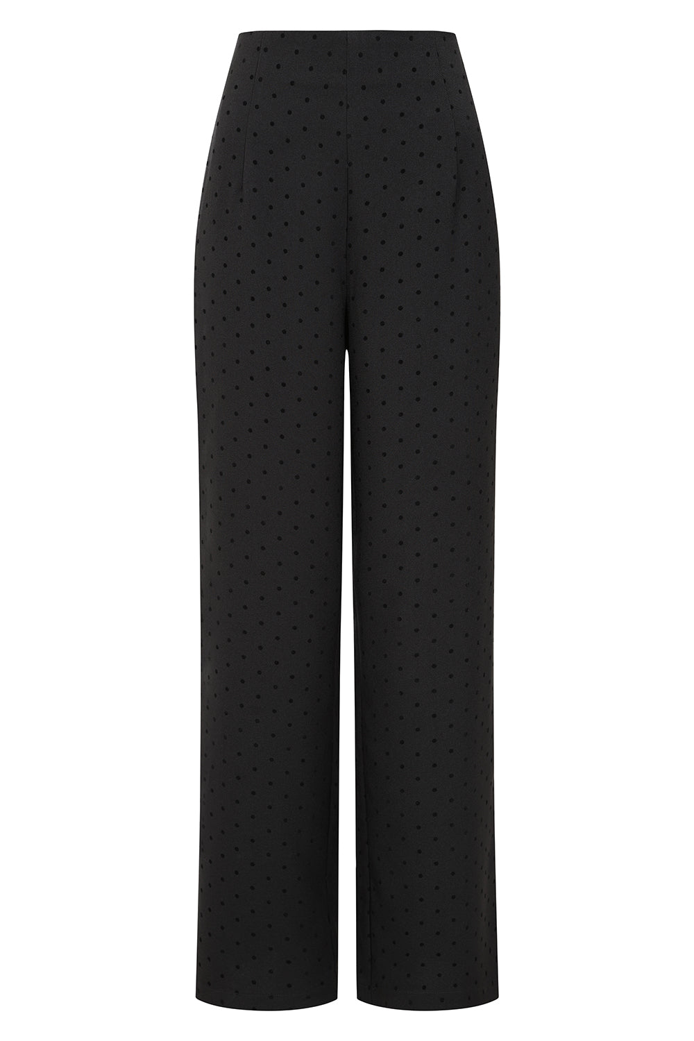 Banned Retro 1950's Black Penny Polka Please trouser