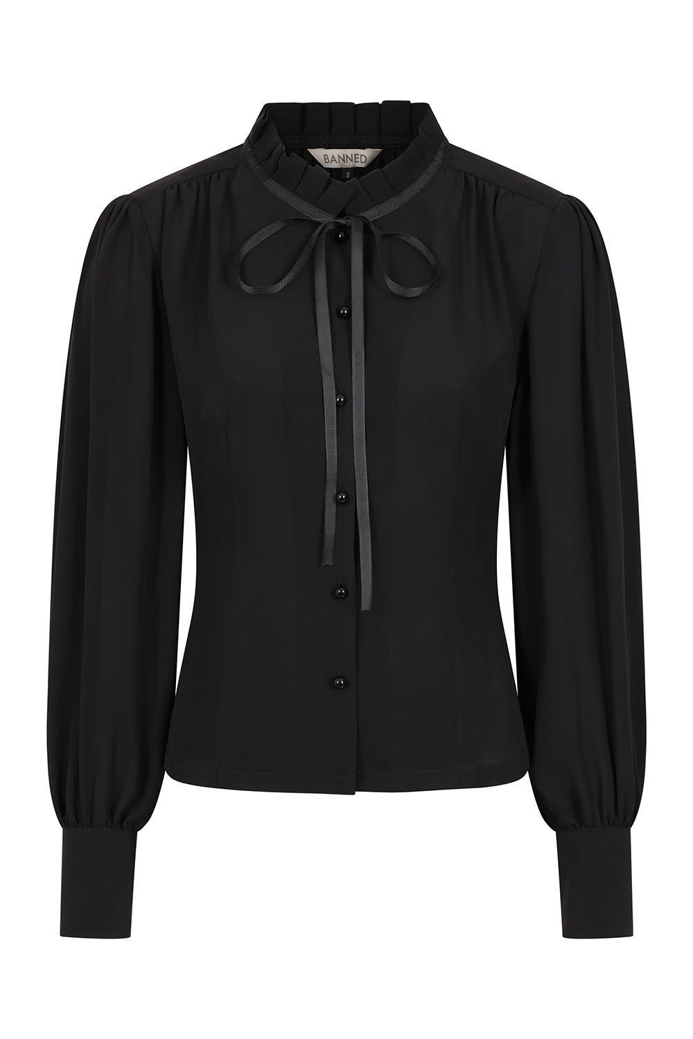 Banned Retro 1950's Hellly white Blouse