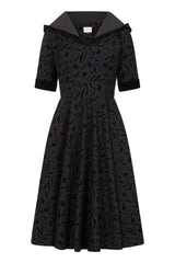 Banned Apparel Tara Halloween Night Hooded Dress with pockets.