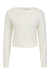 Banned Barbara Cable Knit Jumper - 40s Style Vintage Sweater