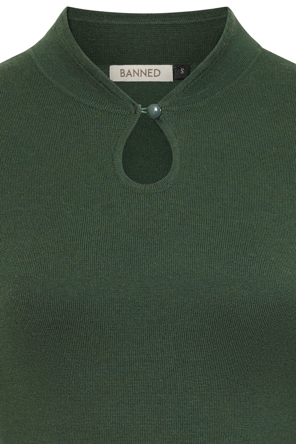 Banned's Mara High-Neck Teardrop Cutout Jumper