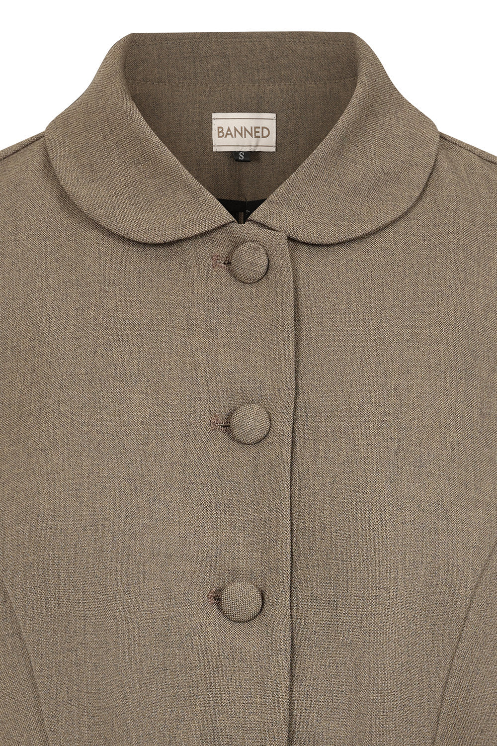 Banned Retro 1940's Grey Lady Danbury Jacket