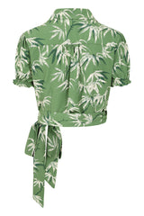 Bamboo Blouse Green