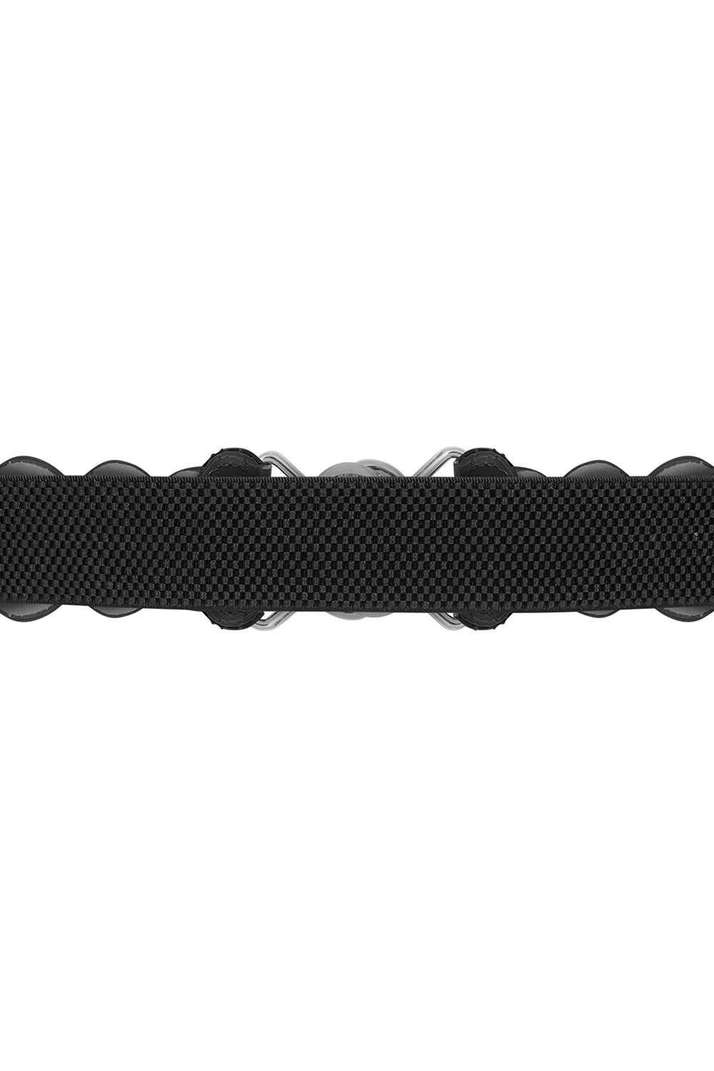 Banned Retro Audrey Woven Elasticated Belt Vintage-Inspired Stretch Waist Belt-Black