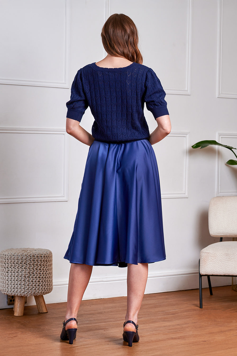 Banned Retro 50s Sweet Heart Cardigan-Navy