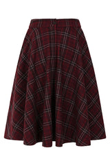Banned Retro Wool Mix Cary Lovely Checks Skirt