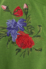 Banned Retro 50s Fei Floral Serenade Cardigan-Green