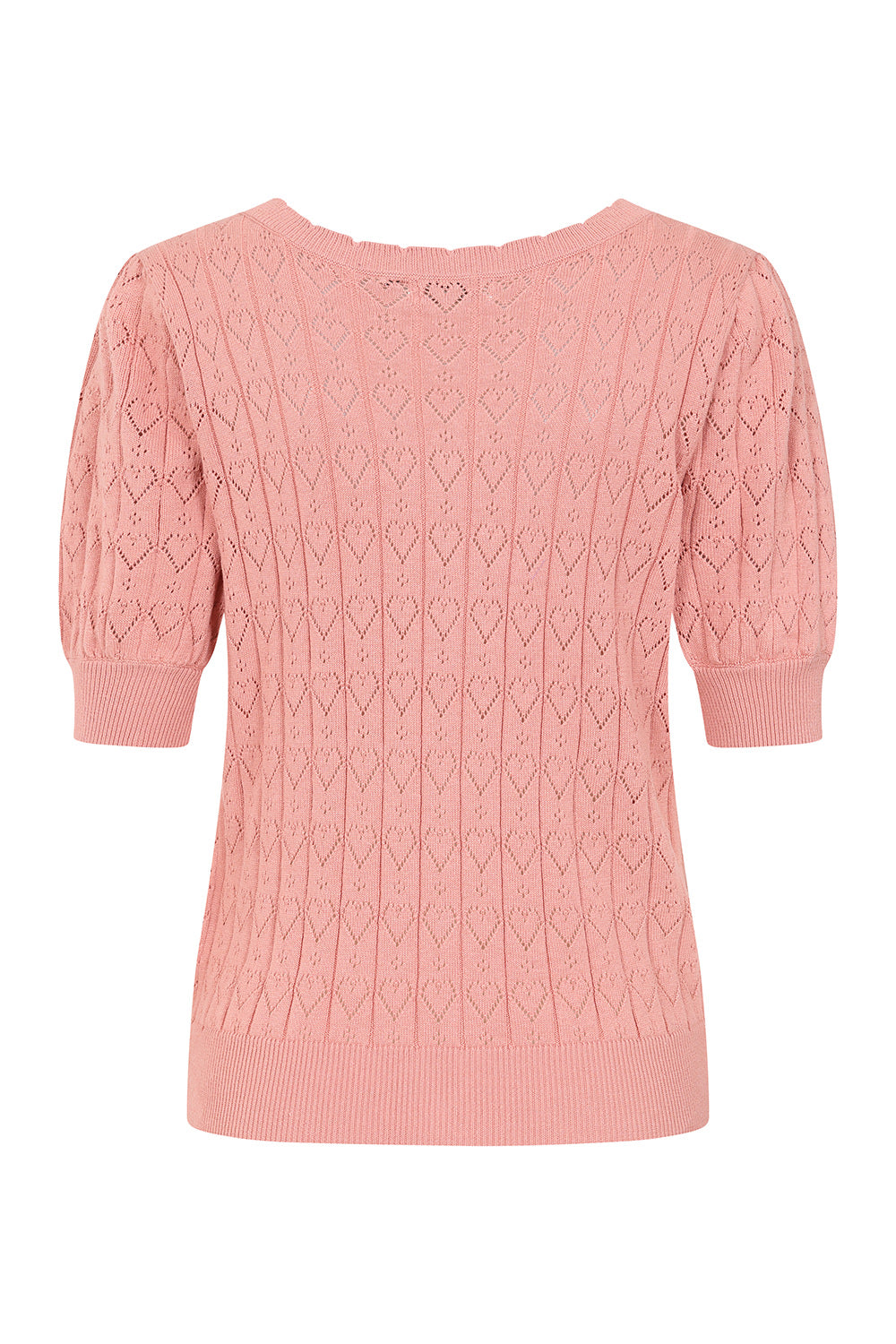 Banned Retro 50s Sweet Heart Cardigan-Pink
