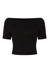 Banned Retro 50s Lavinia Knitted Top-Black