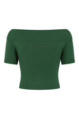 Banned Retro 50s Lavinia Knitted Top-Green