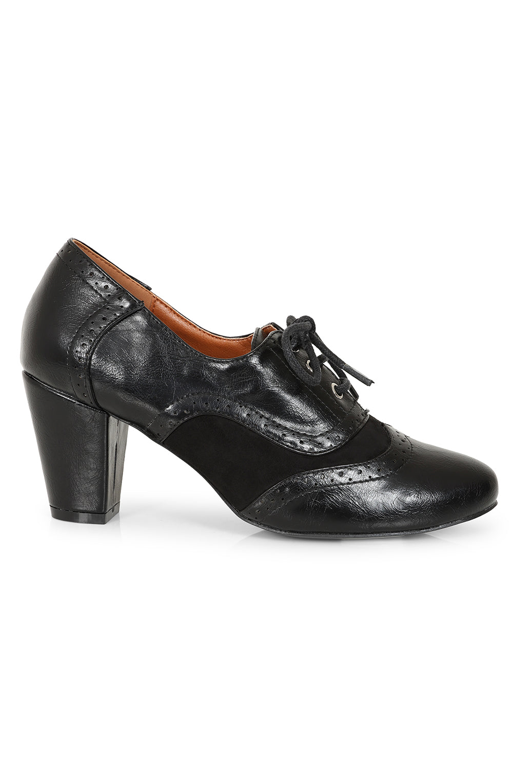 Banned Retro Savile Brogue Low Cut Bootie