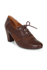 Banned Retro Savile Brogue-Stiefelette