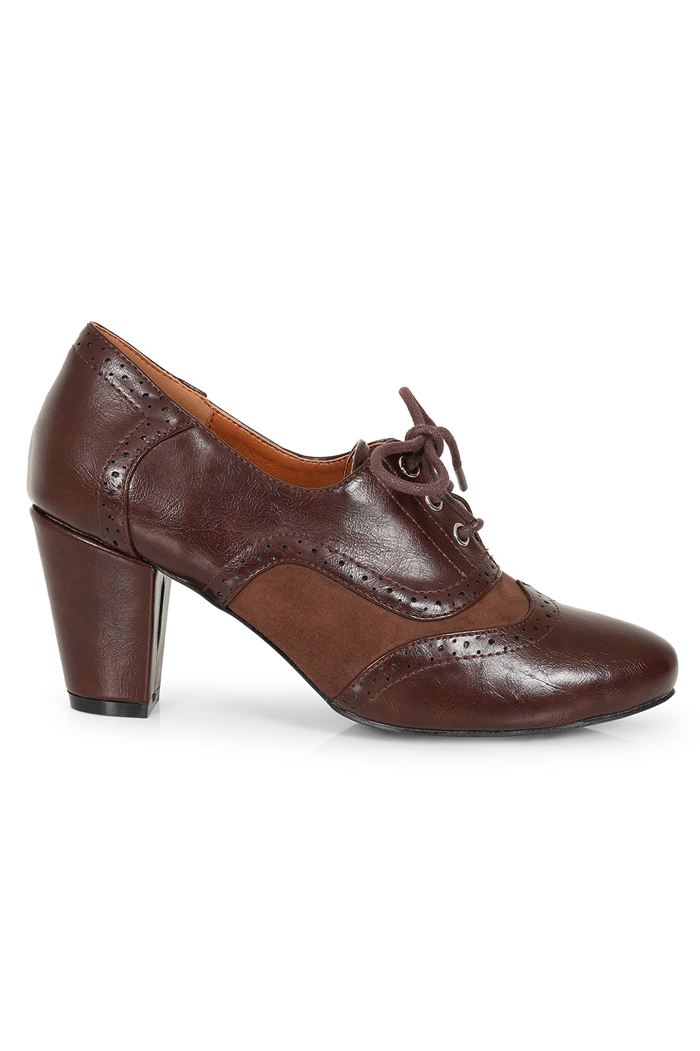 Banned Retro Savile Brogue Low Cut Bootie