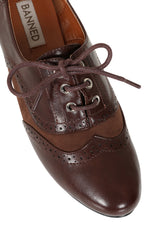 Banned Retro Savile Brogue Low Cut Bootie