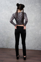 Banned Retro Blackout Skinny Trousers