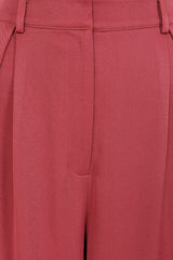 Banned Retro Eliza 50s Plain Trousers-Burgundy