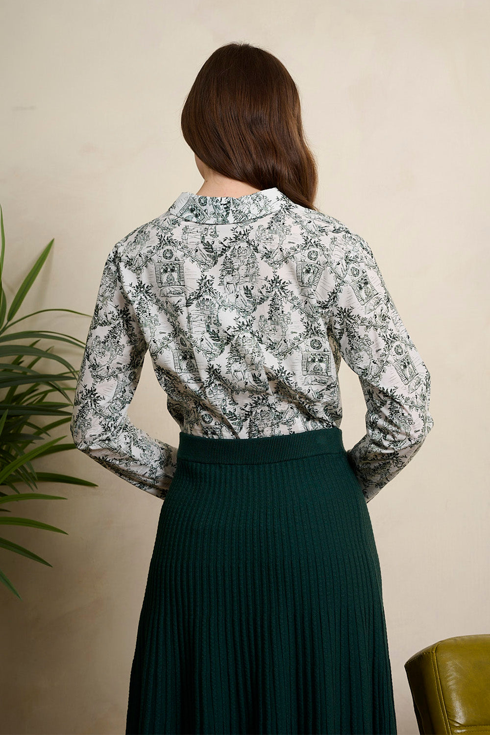 Banned Retro Cherry Winter Holiday Blouse
