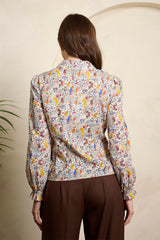 Banned Retro Star Winter Wonderland Bluse