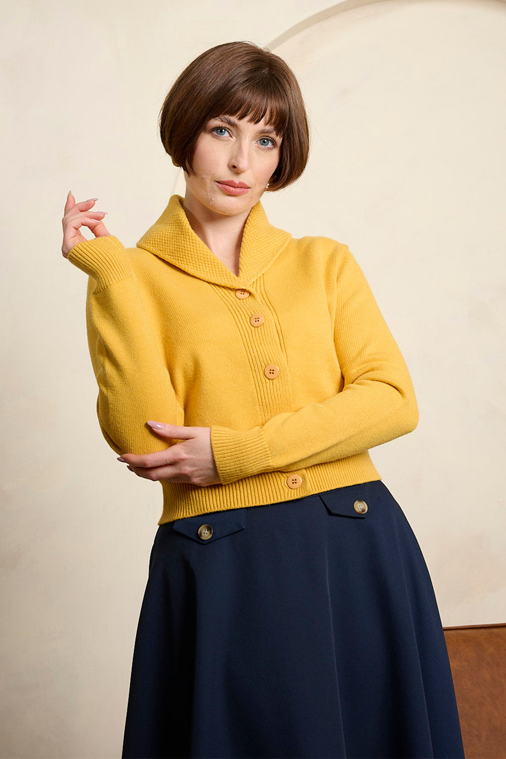 Banned Retro Violet Cardigan