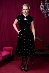 Banned Retro Gänseblümchen-Schneeflocken-Kleid