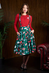 Banned Retro Cecilia Under The Tree Suspender Skirt
