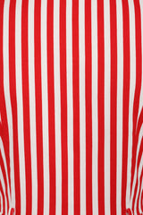 Banned Retro 50s Genevieve Swing Striped Dress-Red