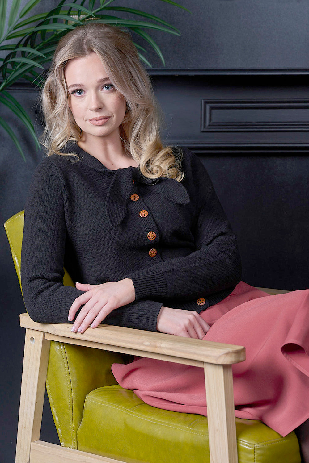Banned Retro Katy Knot Cardigan