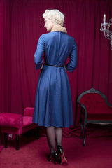 Banned Retro Lorna Fur Collar Dress