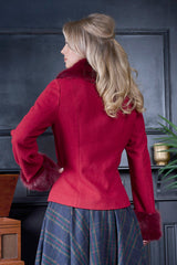Banned Retro Rea Kunstfelljacke
