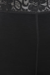 Banned Retro High-Waist Spitzen-Shapewear-Shorts