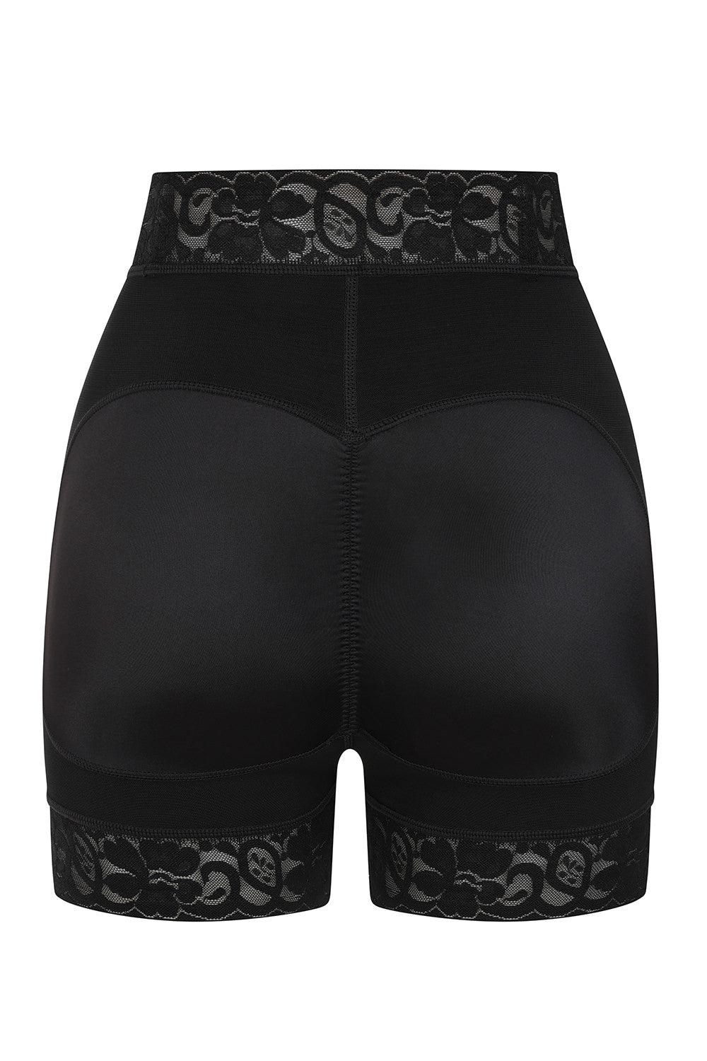 Banned Retro High-Waist Spitzen-Shapewear-Shorts