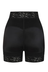 Banned Retro High-Waist Spitzen-Shapewear-Shorts