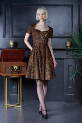 Banned Retro Della Leopardenkleid