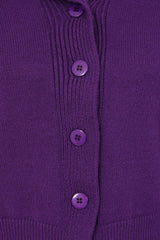 Banned Retro Violet Cardigan