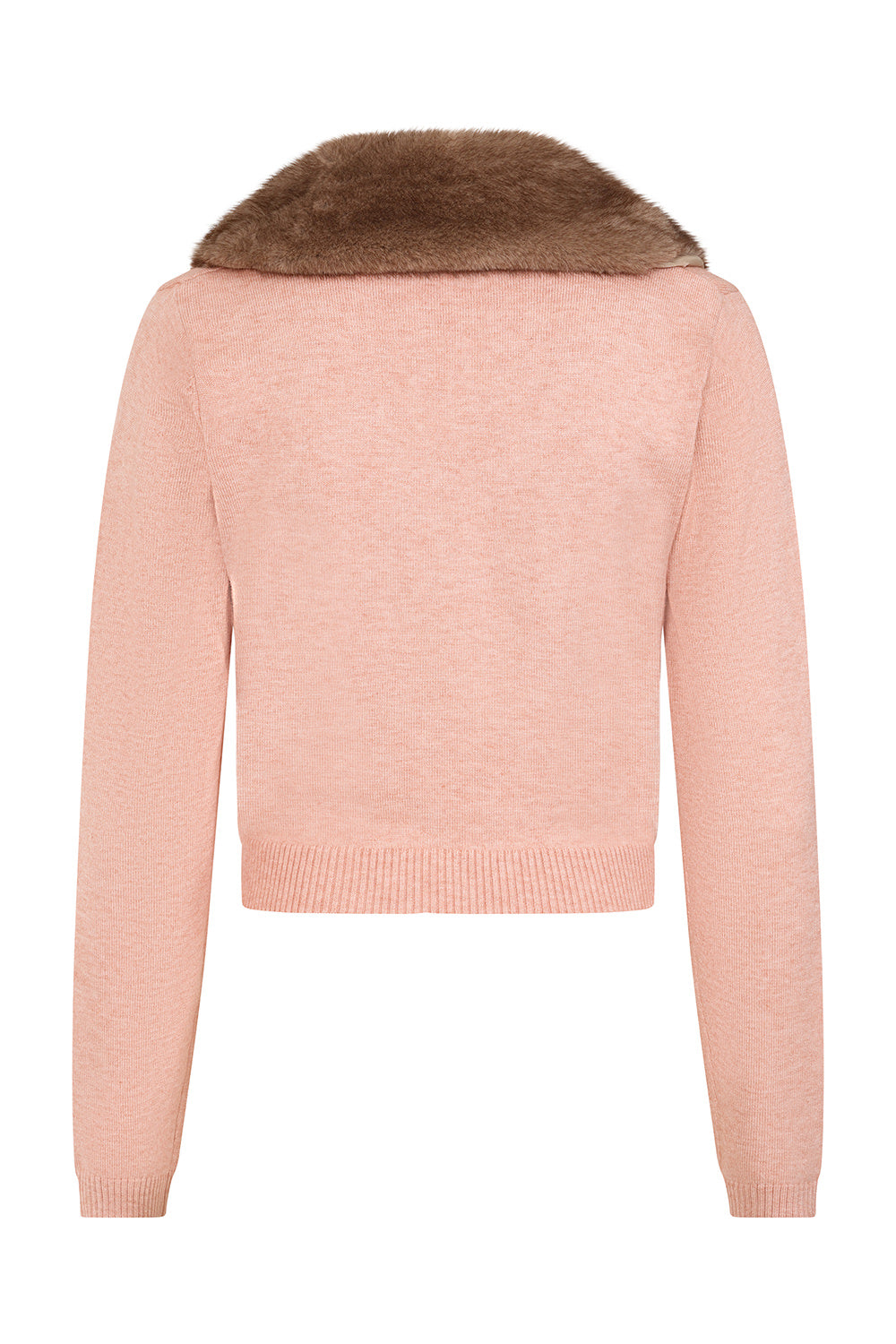 Banned Retro Sonia Faux Fur Cardigan