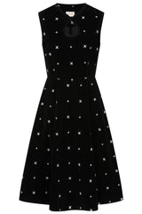 Banned Retro Gänseblümchen-Schneeflocken-Kleid