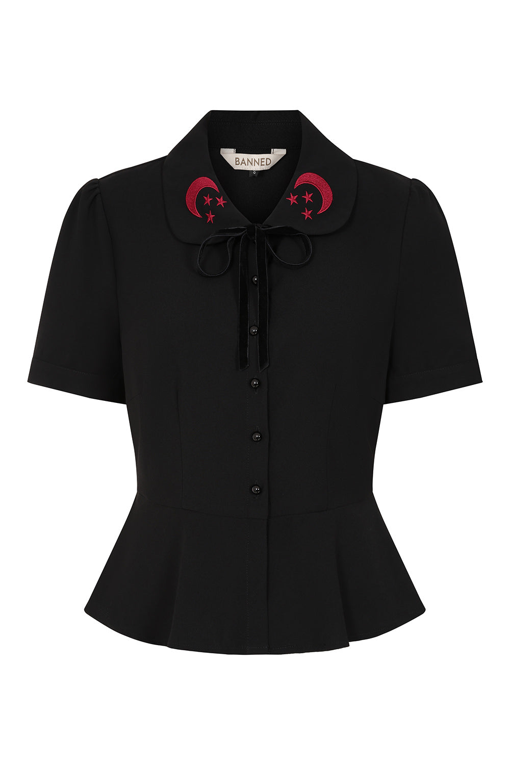 Banned Retro Prue Mondbluse