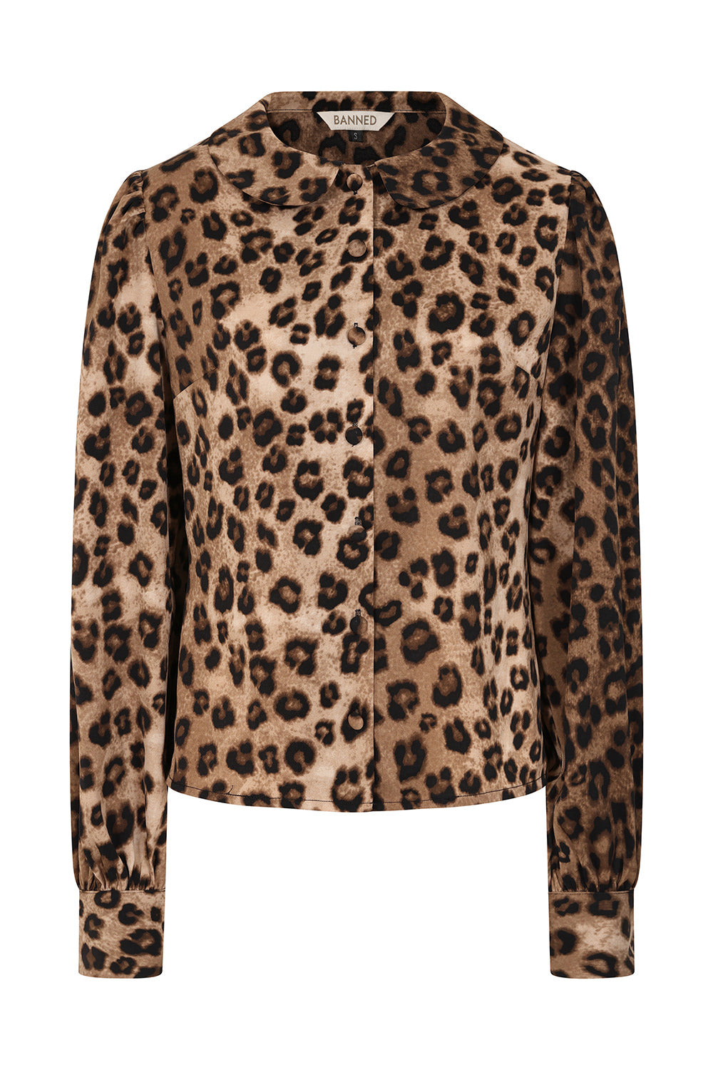 Chemisier animalier Francesca de Banned Retro