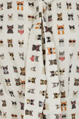Banned Retro Cherry Cool Cat Bluse