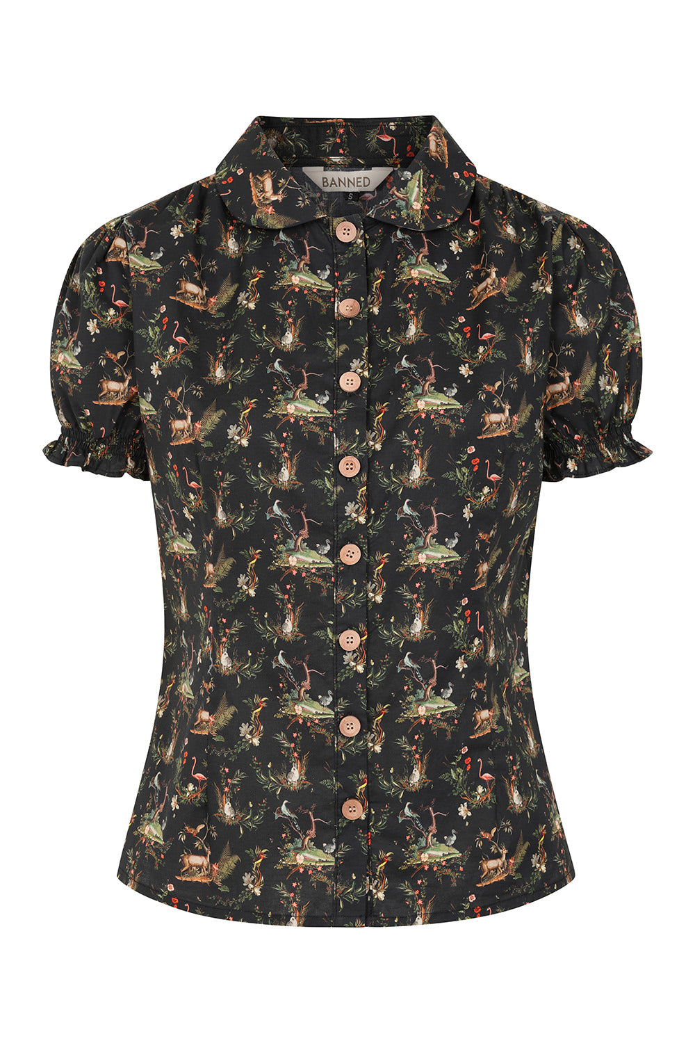 Banned Retro Star Nature Bluse